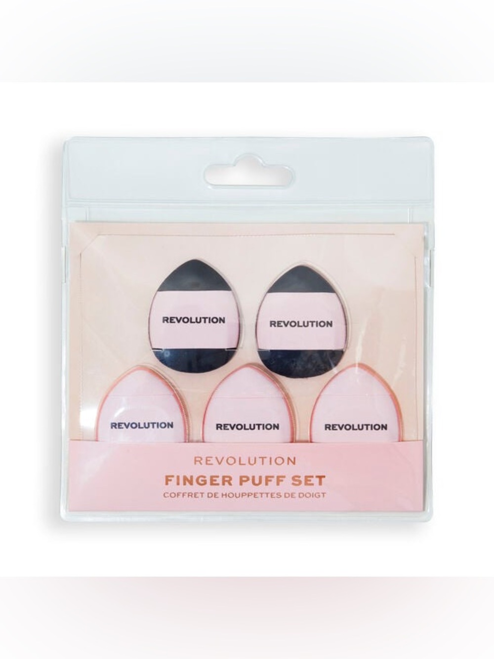 Revolution Beauty Mini Five Finger Puff Set - NWT